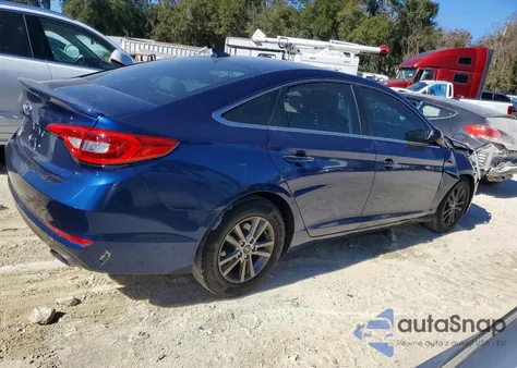2017 Hyundai Sonata Se z USA, uszkodzony, nr VIN 5NPE24AF5HH457072